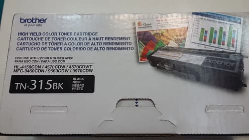 Toner Brother Tn 315 Tn315 Bk Negro 4150 4570 9460 C/factura Brother