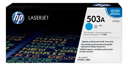Tonerl Hp 503a 503 Cian Q7581a 7581 Original Cian Hp