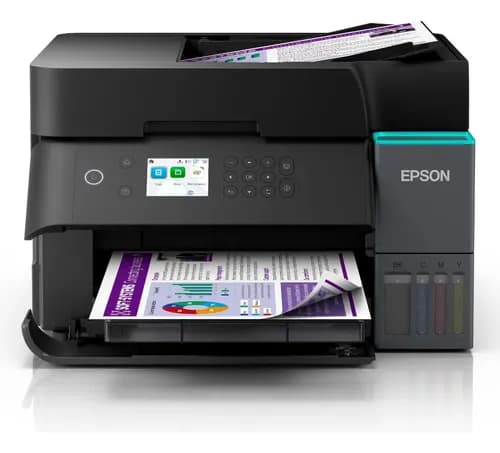 Impresora Epson Multifuncional 3 En 1 Ecotank L6370 Wi-fi Negro
