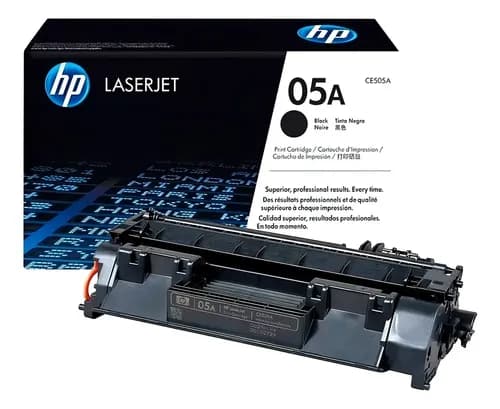 Tóner Hp Ce505a Color Negro, Caja Defectuosa