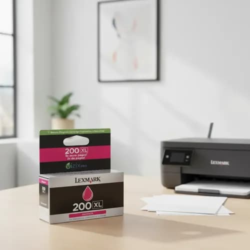 Cartucho Lexmark 200xl Magenta  Original  L Pro 4000 5500