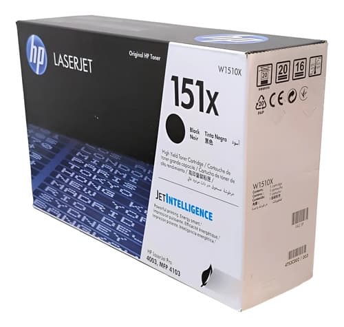 Toner Hp 151x W1510x W1030x 4003dw 4103fdw Negro