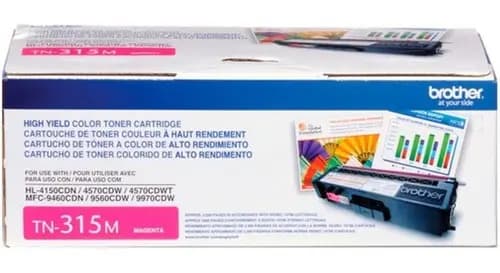 Brother Toner Magenta Tn315m Mfc 9970cdw Alto Rendimiento