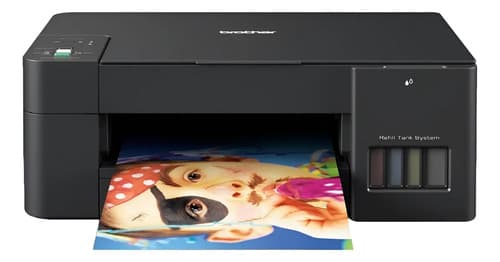 Impresora Multifunción Brother Dcp-t220 Sistema Continuo Pc  Negro