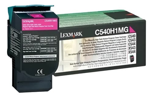 Toner C540h1mg Lexmark C540 C543 C544 C546 X543 X544 X546 Magenta