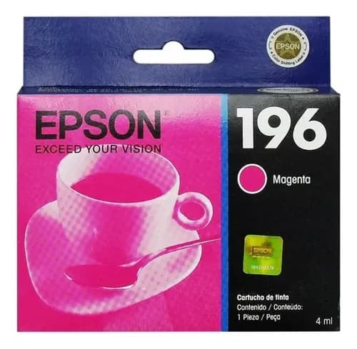 Cartucho Epson 196 T196320 04 204 401 Wf 2512 2532 Vencido