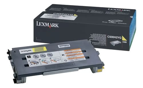 Toner Lexmark C500h2yg C500 X500 X502 Amarillo Amarillo