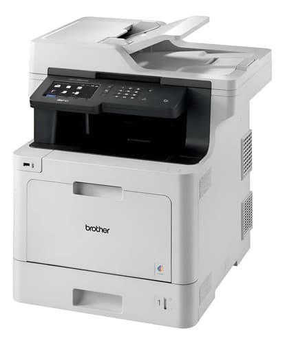 Impresora A Color Multifunción Brother Mfc L8900cdw Con Wifi Blanco