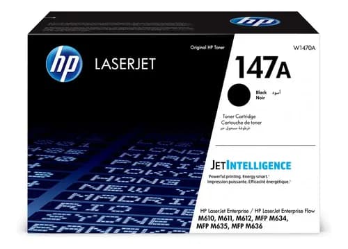 Toner Hp W1470a 147a Original Negro M611 M612 M634 M635 M636
