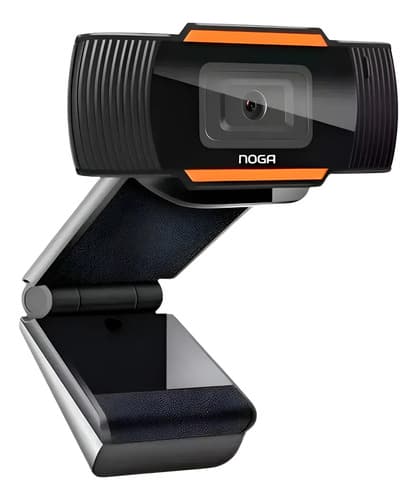 Webcam Noga Ngw-110 Hd 720 1280 X 720 Camara Con Microfono Negro