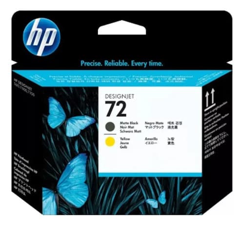 Cabezal Hp 72 Negro Amarilo C9384a 9384 610 620 770 790 1100