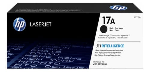 Toner Hp Cf217a 17a M102 M130 Original Negro