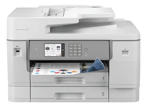 Impresora Brother A Color Mfc-j6955dw Multifuncion Blanca Blanco