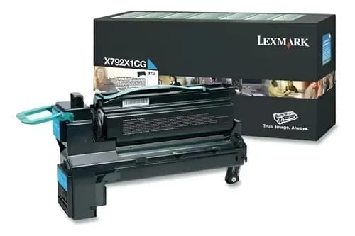 Toner Lexmark X792x1kg X792x1cg X792x1mg X792x1yg Original