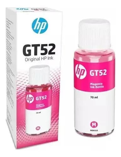 Tinta Hp 5820 315 410 415 Gt 52 De Color Unidamente X Unidad