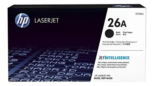 Tóner Hp Cf226a Hp 26a Mono Laserjet Negro M426dw/m426fdw