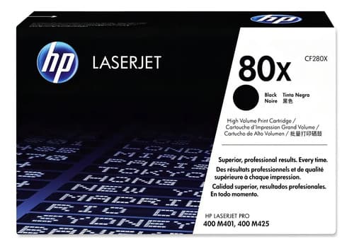 Tóner Hp Negro De Alto Rendimiento Para Laserjet Pro 400 M401 Y M425