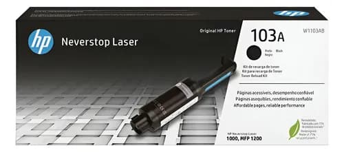 Toner Hp 103a W1103a Negro Original 1000 1200 Negro