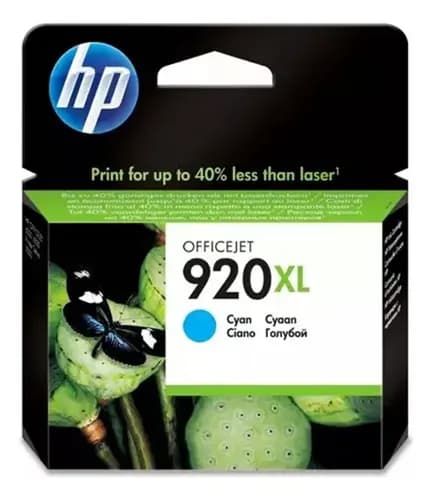 Cartucho Hp 920xl 920 Cian 6000 6500 7500 Venido Garantia