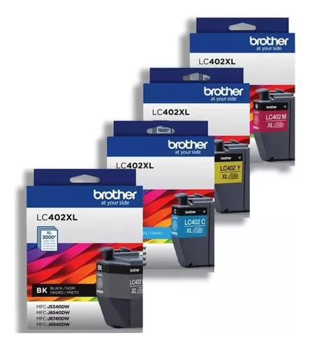 Combo Cartuchos Brother Lc402xl Mfc-j5340dw J6540dw 6940dw