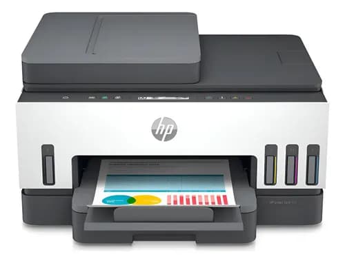 Impresora Hp Multifuncion Color Smart Tank 750 6uu47a Wifi C Blanco/gris
