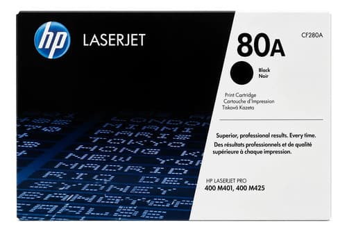 Toner Hp 80a 80 Cf280a Cf280 M401 M401dw M425dn Original 80a Negro