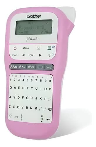 Rotuladora Etiquetadora Portátil (rosa) Brother Pt-h110pk Rosa