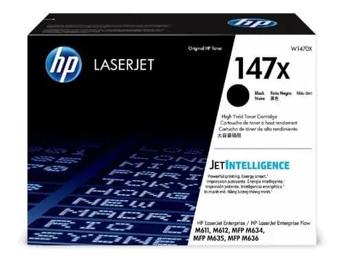 Toner Hp 147x W1470x High Yield Negro 25200 Copias M610
