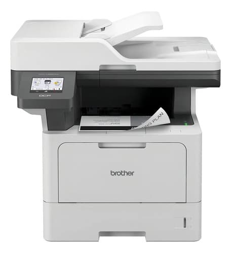 Impresora Multifunción Monocromática (solo Imprime Negro) Brother Laser Dcp-l5660dn Gris