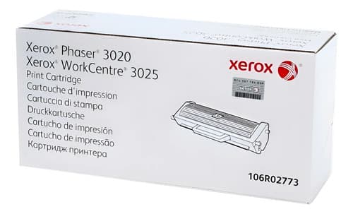 Toner Xerox Phaser 3020 Workcentre 3025 106r02773 Negro Xerox