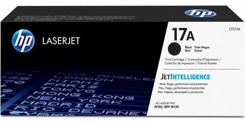 Toner Hp Cf217a 17a M102 M130 Original - Negro