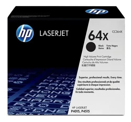 Toner Hp 64x 64 Cc364x Cc364 364x 4015 4515 Origin Factura Negro