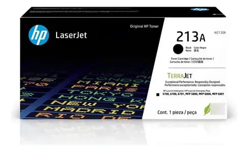 Cartucho De Tóner Hp 213a Negro Original Laserjet W2130a Negro