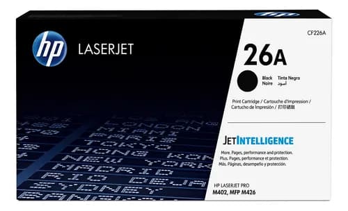Toner Hp 26a 26 Cf226a 226 226a Cf226 M402 Mfp M426 Original Negro