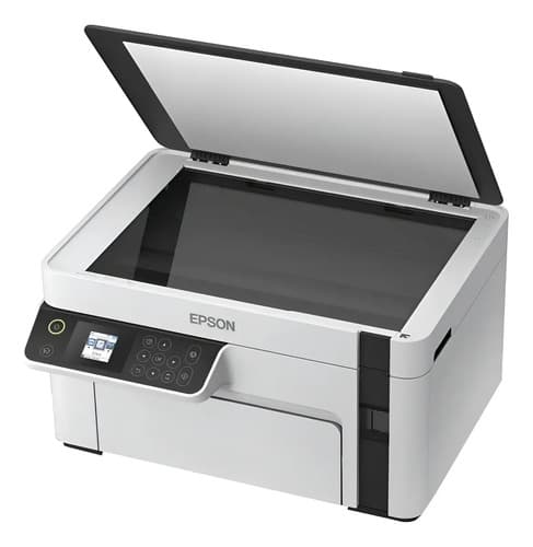 Impresora Epson M2120 Multifuncion B/n Con Wifi Blanco/negro