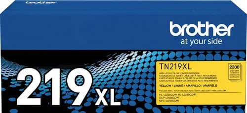 Tóner Brother Tn219y Xl Amarillo Para Dcp L3560cdw L3560 Amarillo