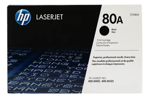 Toner Hp Cf280a Cf280 80a 80 400 401 425 Original Negro Hp