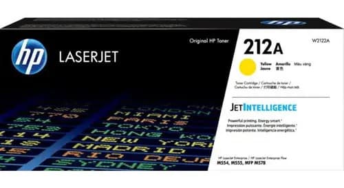 Tóner Hp 212a Amarillo Para Impresora Laserjet