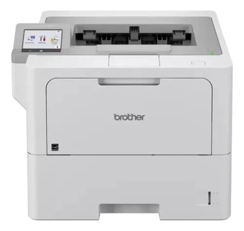 Impresora Simple Función Mono Brother Laser Hl-l6415dw Wifi Blanco