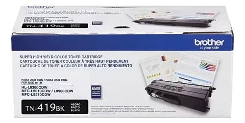 Tóner Brother Tn419 Negro Hl L8360cdw Mfc L8900cdw Original