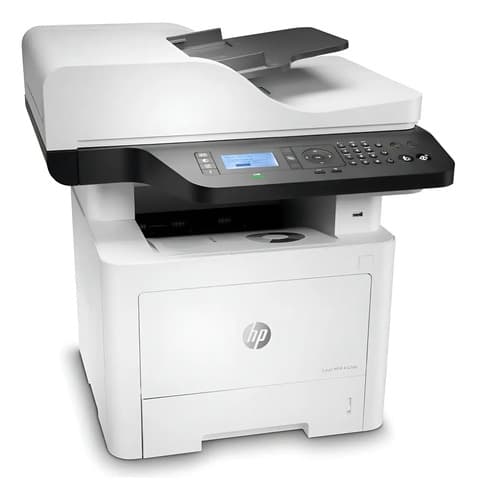 Impresora Hp Mpf 432fdn Laser Multifunción Bn Doble Faz Red Blanco