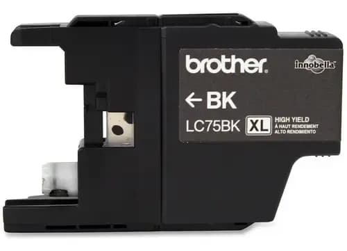 Cartucho Negro Brother Lc75bk 600 Pag. Mfcj5910dw/mfcj65 /vc