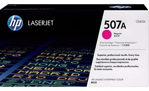 Toner Hp Ce403a 507a Magenta Para M551 551 500 M575 575 Magenta Hp