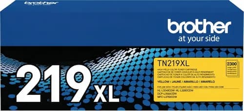 Toner Brother Tn219xl Tn219 Xl Amarilo Dcp L3560 Dcp-l3560 Amarillo