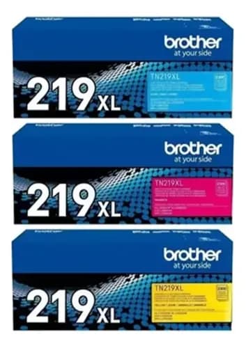Combo Toner Brother Tn219 Colores (cmy) Magenta
