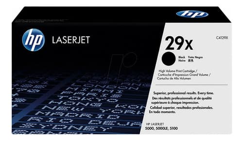 Toner Hp C4129x 29x Negro 5000 5100 Original 4129 Negro
