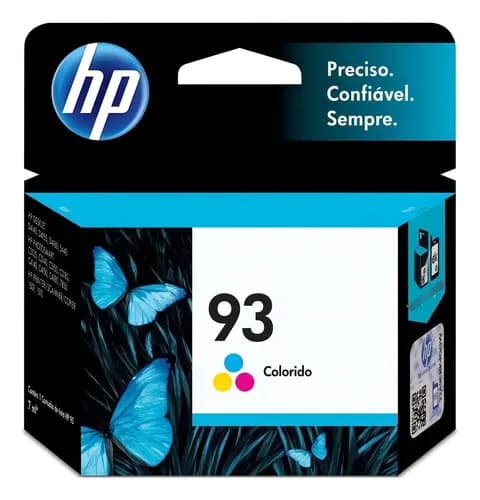 Cartucho De Tinta Hp 93 Color De 7 Ml