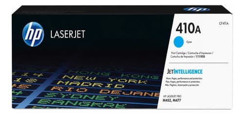 Toner Hp Cf411a Cf411 411a 410a 410 Cyan M452 M477 Cian Hp