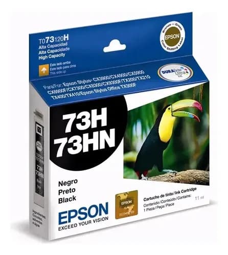 Cartucho Epson 73h 73hn T73120h C110 T30 En Blister $ Unidad