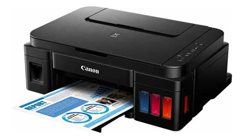 Impresora Multifunción A Color Canon Pixma G3110 Wifi Negro Negro